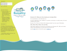 Tablet Screenshot of buoyancypr.com